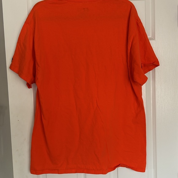 Auburn University Men’s Orange T-shirt - 100% cotton - size XL- Russell - Picture 5 of 5